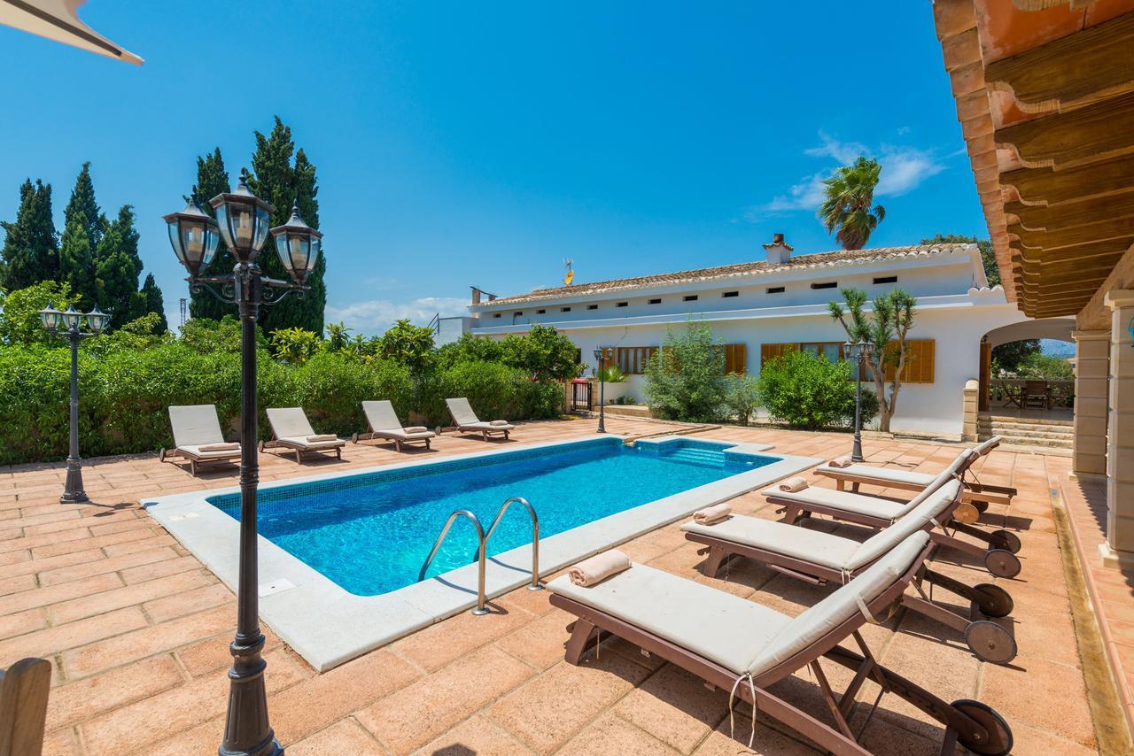Villa Son Valenti Sa Pobla Esterno foto