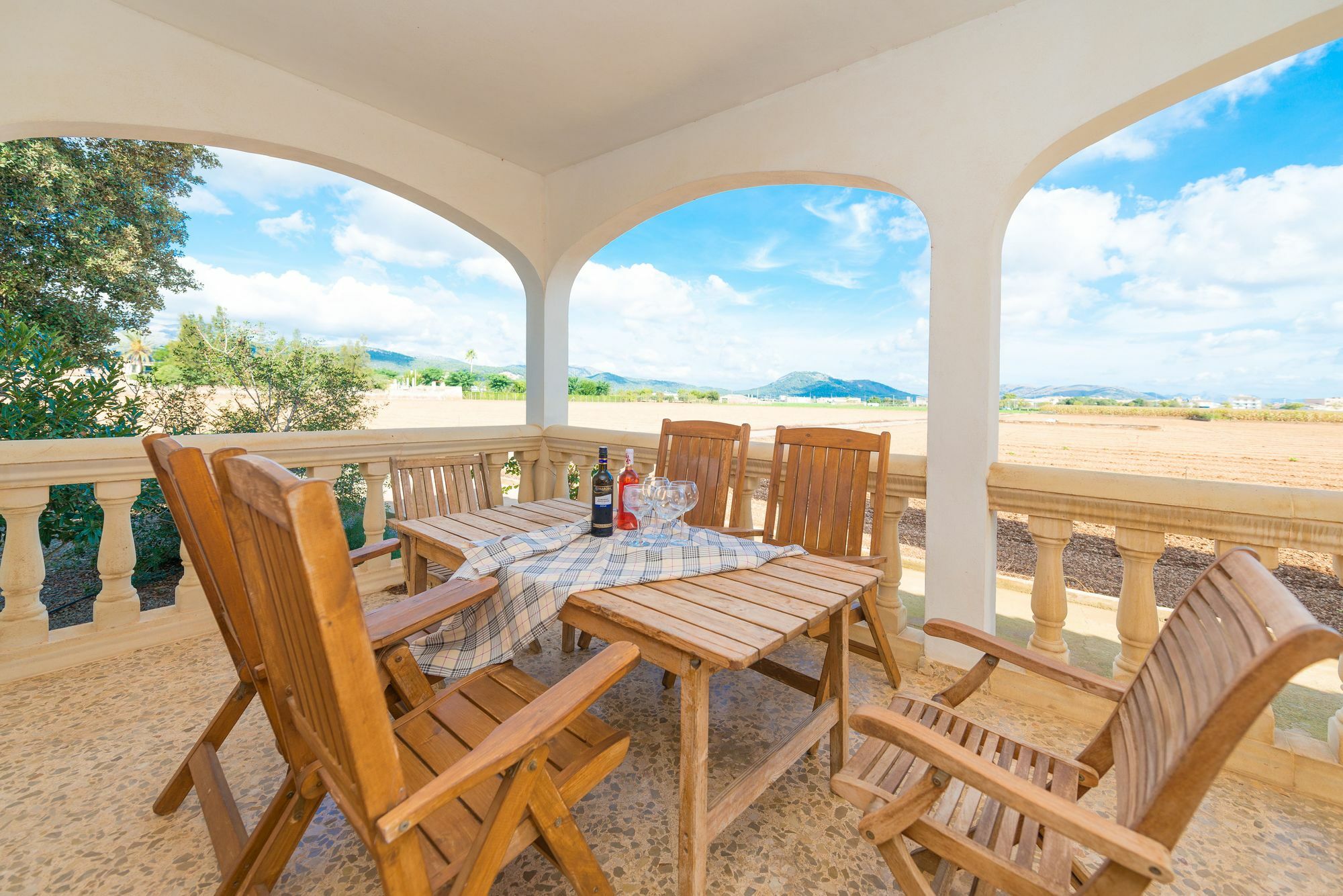 Villa Son Valenti Sa Pobla Esterno foto