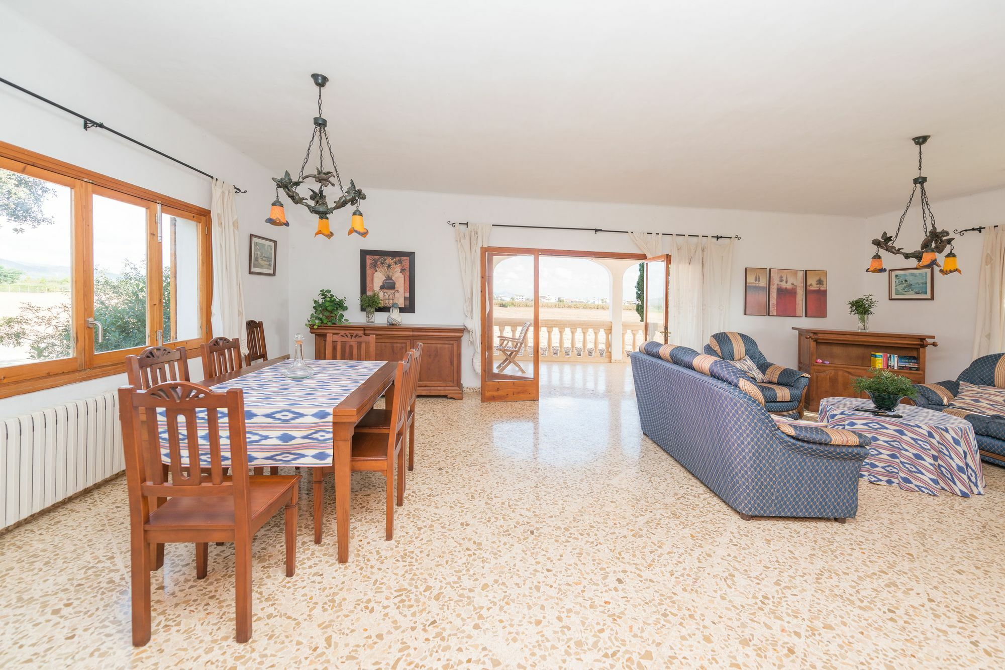 Villa Son Valenti Sa Pobla Esterno foto